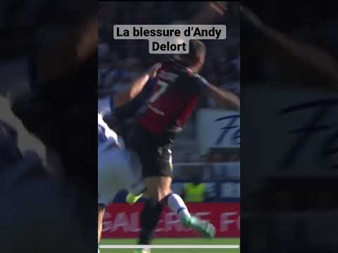 La blessure de Delort face à Auxerre 🥶