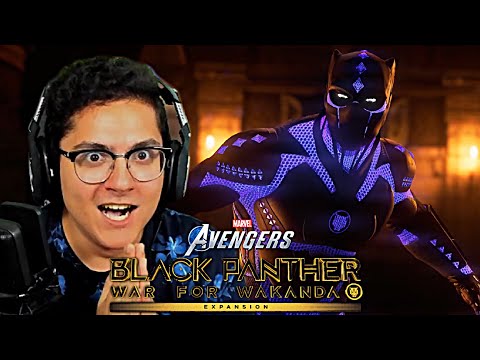 Marvel's Avengers Game - NEW BLACK PANTHER DLC TRAILER REACTION!