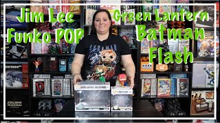 Flash, Green Lantern and Batman Funko POP (DC Collection by Jim Lee) Unboxing + Catwoman POP Update!
