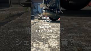 バッタもびっくりJWorksのリアピース（HA23S）