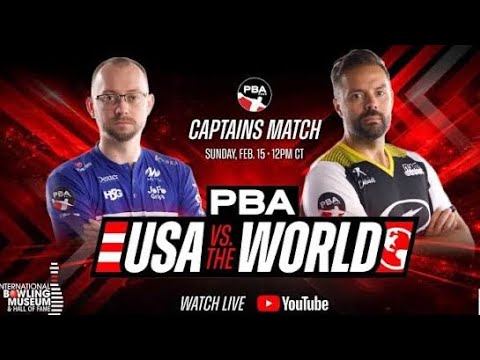 USA vs. The World Captains Match 2026 | EJ Tackett vs. Jason Belmonte #pba #pbatour