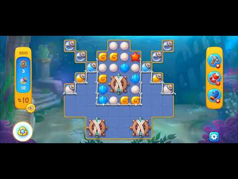 Fishdom Easy Level 9810 (with ingame boosters) @choraelmin