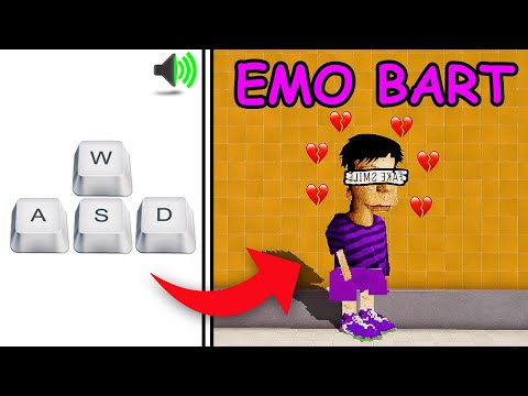 🟣 Playing as Emo Bart in You Vs Homer (Keyboard ASMR)