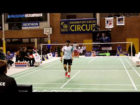 Czech Open 2017 - MS Kento Momota - Thomas Rouxel - part of 1. game