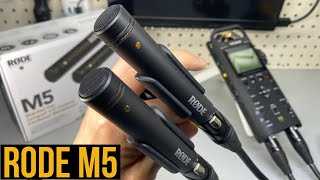 Video thumbnail for Rode M5 Build Quality (with SONY PCM-D10) by Tools. Electro. DIY