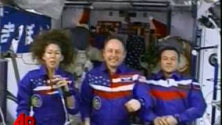 ISS Astronauts Send New Year Message