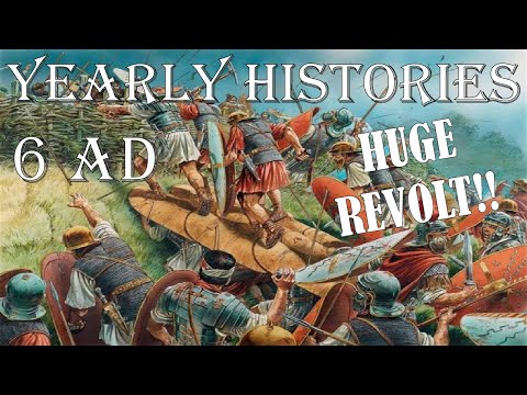 6 AD | GREAT ILLYRIAN REVOLT | History of the World Every Year