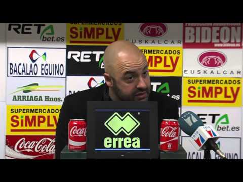 Rueda de prensa de David Movilla post Barakaldo CF 1 - CD Ebro 0