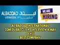 AL BADDAD INTERNATIONAL DUBAI BEST COMPANY MEP JOB S EXCELLENT SALARY