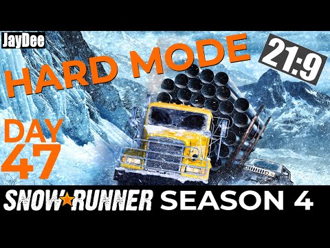 HARD MODE Tag #47 - Wettkampf: SLALOM Gold (Wisconsin) ★ SNOWRUNNER Deutsch