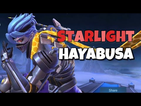 Starlight  Hayabusa Biological Weapon | Mobile Legends
