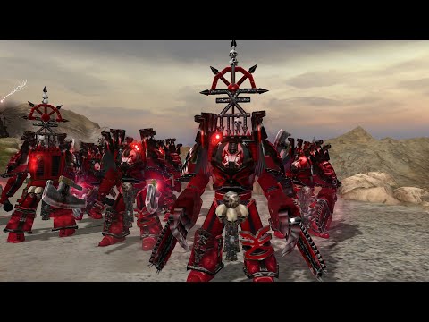Unification Mod - Dark Angels & Lamenters vs Chaos Space Marines - WH 40K: Dawn Of War: Soulstorm