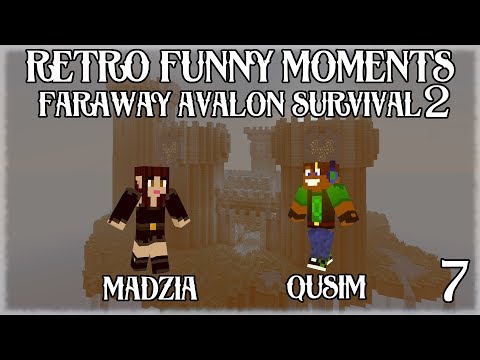 RETRO FUNNY MOMENTS #7 - MADZIA & QUSIM - FARAWAY AVALON SURVIVAL 2
