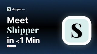 Introducing Shipper.now (Demo)