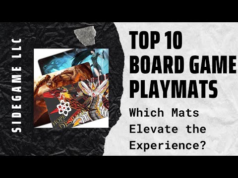 Top 10 Board Game Playmats: SideGame LLC