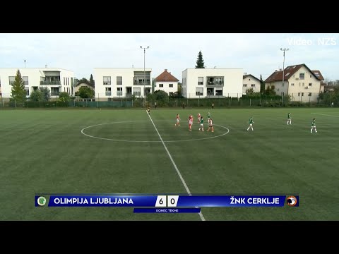 8. krog, zadetki ŽNK Olimpija - ŽNK Cerklje
