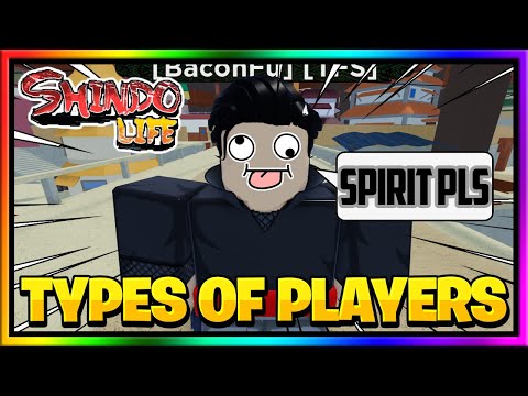 All Types Of Players In Shindo Life