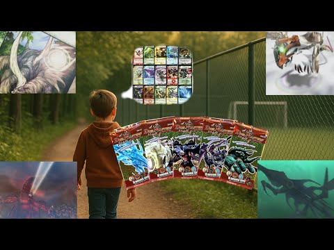 Dream of a little boy became true - First time opening DM05 Survivors of the megapocalypse boosters