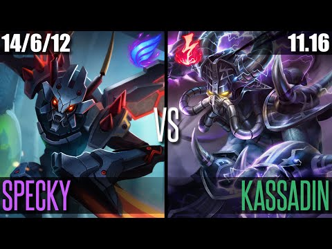 SPECKY KHA'ZIX MID vs KASSADIN | EUW GRANDMASTER | Patch 11.16