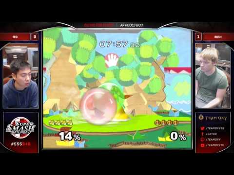 SSS: B4B - Ted (Falco, Fox) vs Rush (Peach) - Singles Round 1 Pool A7 WR2