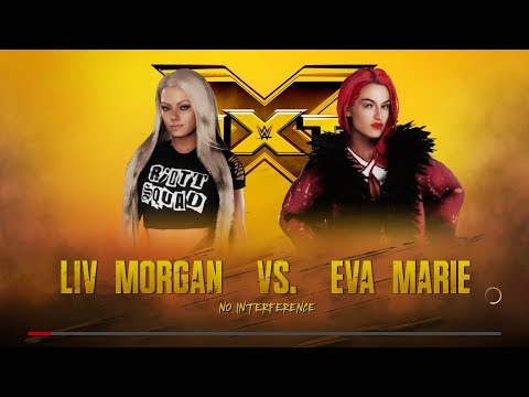 WWE 2K18 - Liv Morgan VS Eva Marie