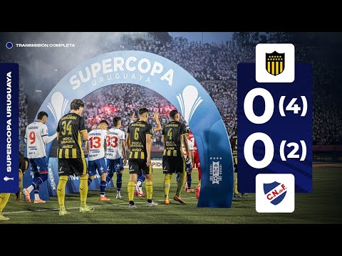 Peñarol 0 (4) - (2) 0 Nacional | Transmisión completa | Supercopa Uruguaya 2026 | #AUFTV
