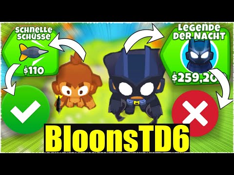 NUR GÜNSTIGSTE VERBESSERUNG NEHMEN CHALLENGE! - Bloons Td6 [Deutsch/German]