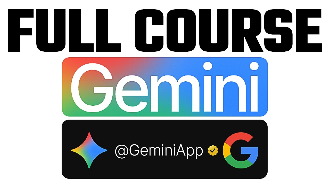 Google Gemini FULL COURSE 5 HOURS (Build & Automate Anything)