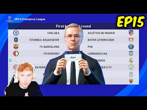 SHOCKING UCL DRAW!!! 😬 - PES 2023 Become A Legend EP15