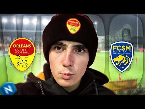 LE MATCH ET L'AMBIANCE DE L'ANNEE AU STADE PLUS LA VICTOIRE AU BOUT (ORLEANS-SOCHAUX) NATIONAL J-23