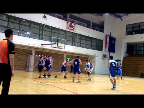CroHoops 2016/17, 16th Rnd. - Toni Kolanovic (Zadar) Highlights vs. Hrelic 12.2.