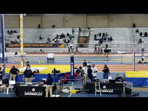 Sun Belt Indoor Track Championships 800m prelims Heat 3