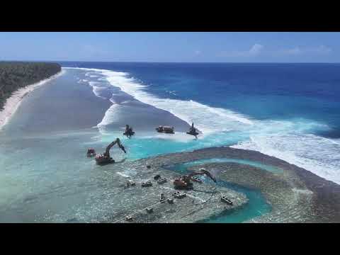 Niutao Island in Tuvalu