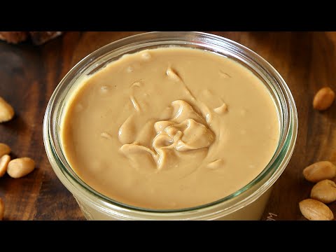 How To Make Creamy Peanut Butter/Groundnut Paste At Home.(Just Like Skippy)