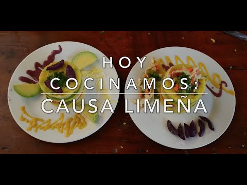 Receta CAUSA LIMEÑA, comida Peruana