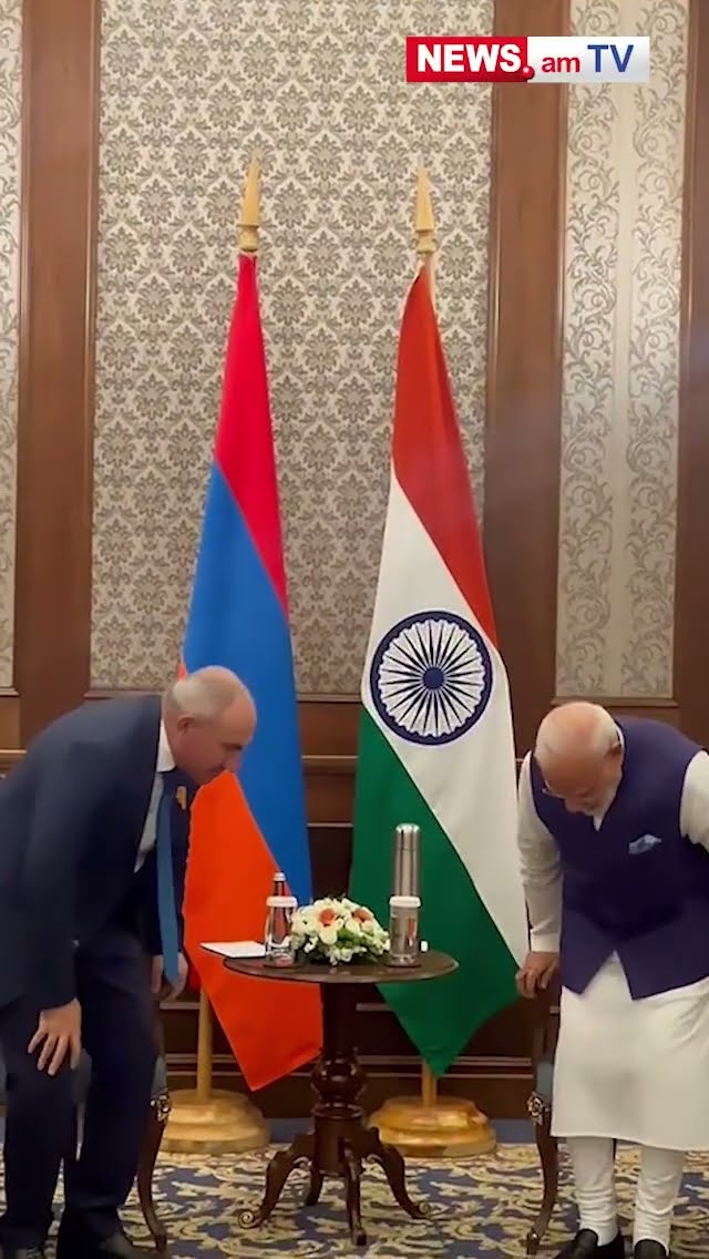 Հանդիպում Հնդկաստանի վարչապետ Նարենդրա Մոդիի հետ․ Նիկոլ Փաշինյան