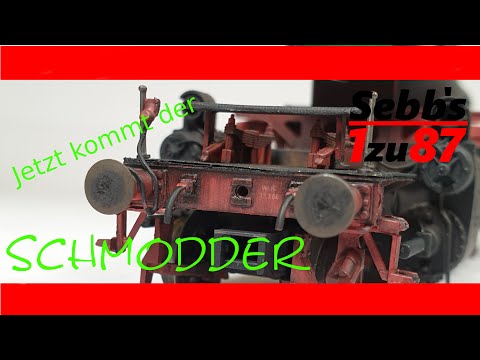 Endlich kommt der DRECK auf die BR 65 von Märklin [ Dampflok - weathering Teil 3 ]