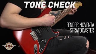 Video thumbnail for TONE CHECK: Fender Noventa Stratocaster Guitar Demo | No Talking by Cream City Music