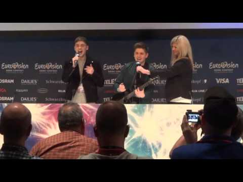 Joe and Jake - You're Not Alone (Press Conference Stockholm 2016)