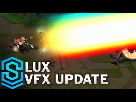 Lux Visual Effect Update Comparison -  All Skins | League Of Legends