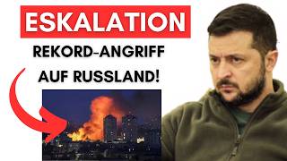 Selensky greift Russland mit 700 Drohnen & Blackhawk-Helikoptern an!