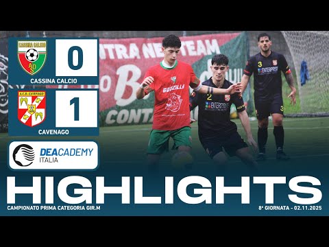 Cassina Calcio - Cavenago 0-1 | Gol & Highlights | Prima Categoria 2025/26
