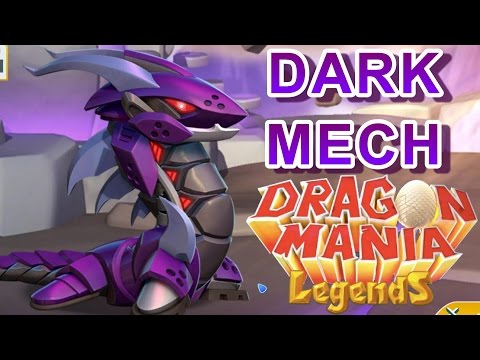 How to Breed: Dark Mech Dragon - Dragon Mania Legends (DML Breeding Guide)
