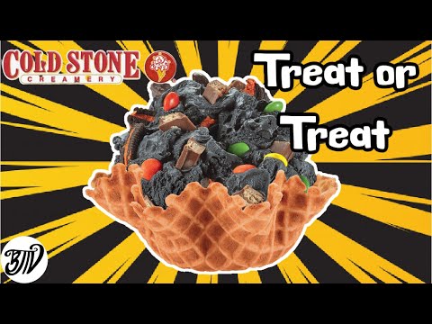 Treat or Treat @Cold Stone Creamery w/ Boo Batter Ice Cream || Drive Thru Thursday