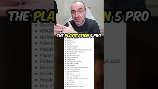 PS5 Pro Enhanced Games List Released