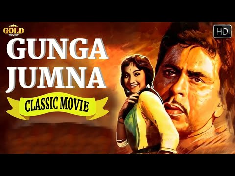 4K Watch Dilip Kumar Evergreen Hindi Movie | Gunga Jumna | Dilip Kumar, Vyjayanthimala, Nasir Khan