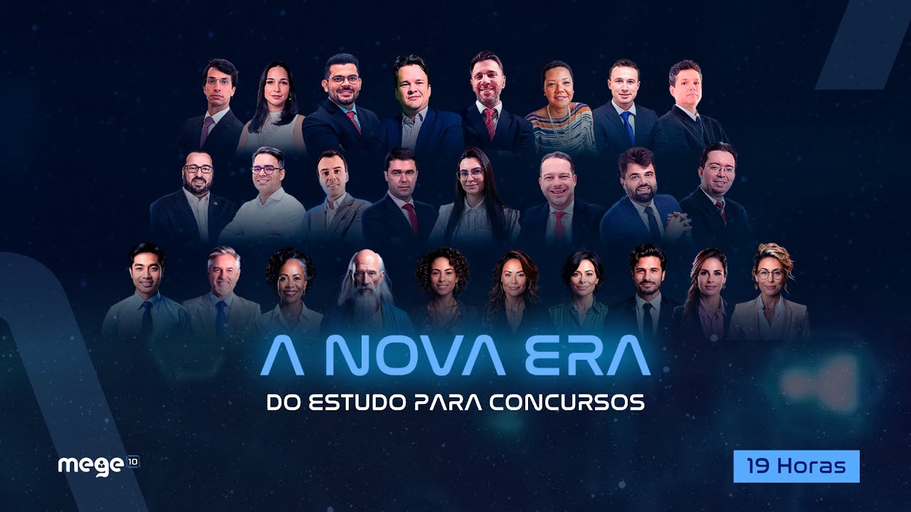 A nova era do estudo para concursos (06/01/2025, 19h)
