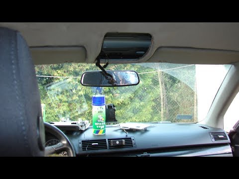 Audi A4 B6 jak naprawiłem podufitkę za pomocą sprayu