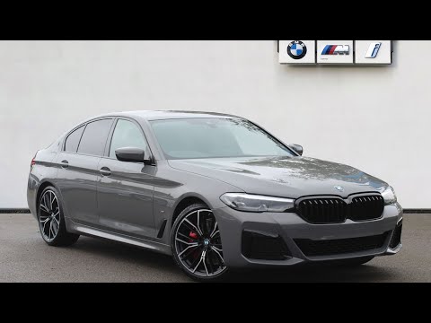 BMW 5 Series Saloon (G30) 520d M Sport Saloon LCI 2.0 (5SMA) Bernina Grey