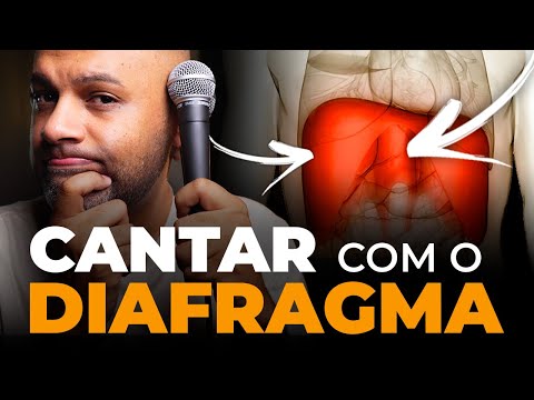 How to SING WITH THE DIAPHRAGM correctly (AMAZING)